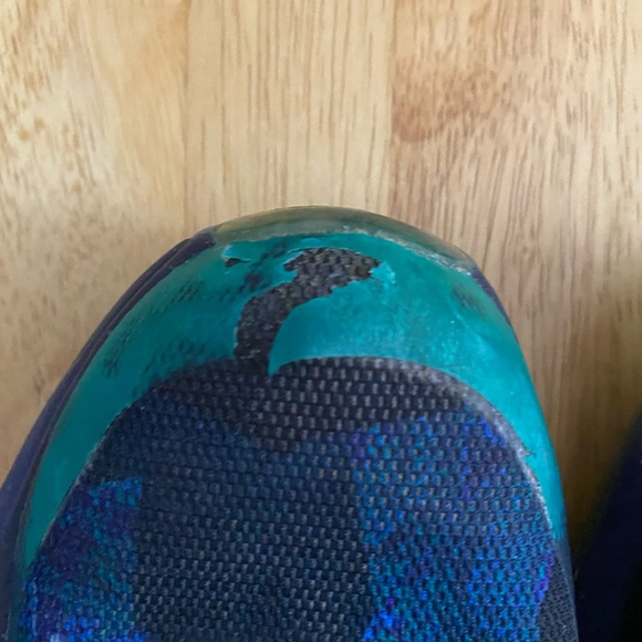 Nike Kobe X 10 Overcome Emerald Glow 3M Silver Court Purple - Picture 6 of 8